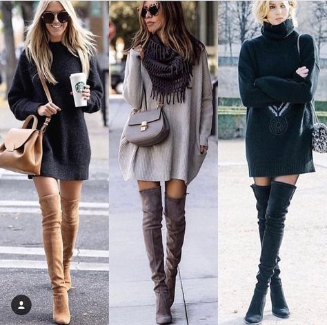 Stuart Weitzman Lowland, Knee Boots Outfit, Paris Chic, Knee Boot, Slate Gray, Cozy Outfit, Stuart Weitzman Shoes, Street Wear Urban, Weekend Wear