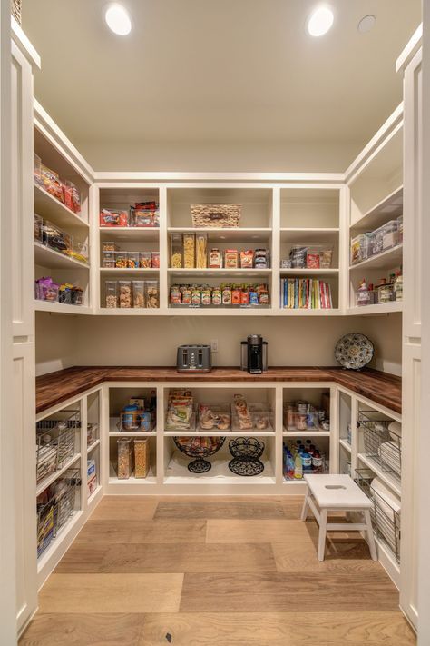 Pantry Closet Design, Pantry Layout, Dream Pantry, House Pantry, Pantry Room, Desain Pantry, Pantry Remodel, Dream Life House, Dream Kitchens Design