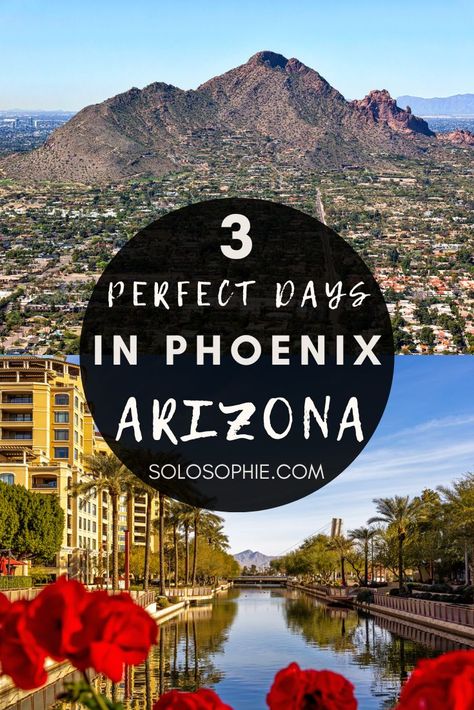 How to Spend the Perfect 3 Day Weekend in Phoenix Itinerary 3 Days In Phoenix Az, Phoenix Arizona Itinerary, Weekend In Phoenix Arizona, Phoenix Itinerary, Weekend Getaway Outfits, Phoenix Travel, Arizona Travel Guide, 3 Day Weekend, Old Town Scottsdale