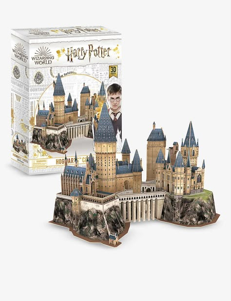 Harry Potter Castle, Harry Potter 3d, Harry Potter Puzzle, Harry Potter Hogwarts Castle, 3d Jigsaw Puzzles, Harry Potter Stories, Harry Potter Items, Rowling Harry Potter, Anniversaire Harry Potter