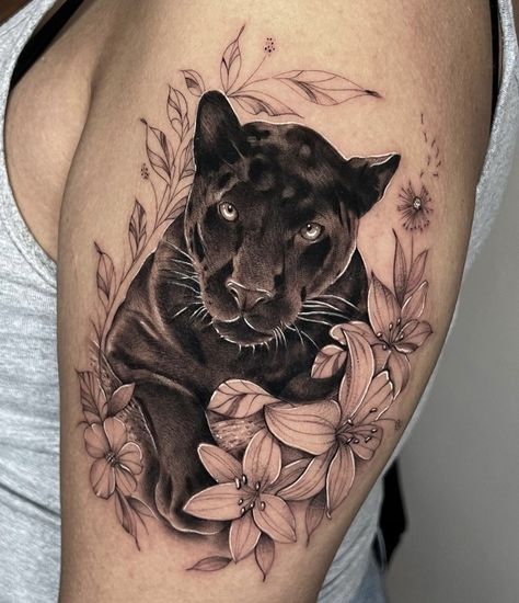 Tattoo Queen, Black Panther Tattoo, Big Cat Tattoo, Jaguar Tattoo, Orca Tattoo, Panther Tattoo, Mommy Tattoos, Queen Tattoo, More Tattoo