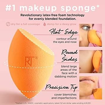 The #1 makeup sponge now features an infusion to keep skin healthy
Foam technology fights off everyday growth of bad stuff that comes from old makeup, dead skin cells and more Beauty Blender Real Techniques, Real Techniques Sponge, Essential Makeup Brushes, Makeup Blender Sponge, Makeup Blending, Makeup Sponges, Makeup Blender, Makeup Artist Tips, Makeup Help