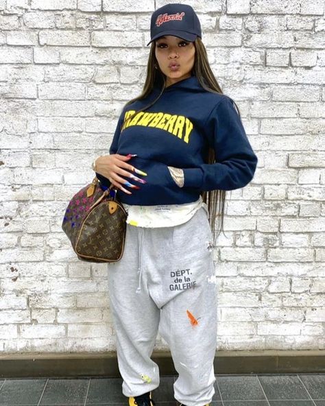 Street Style Outfits Casual, India Westbrooks, Tomboy Style Outfits, Chill Outfits, Dope Fashion, Streetwear Fashion Women, Cute Comfy Outfits, Cute Swag Outfits, Outfits With Hats