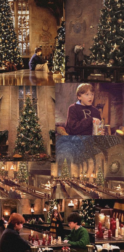 Harry Potter Autumn Aesthetic Wallpaper, Harry Potter Wallpaper Christmas, Christmas Harry Potter Wallpapers, Harry Potter New Year, Harry Potter Christmas Wallpaper Iphone, Christmas Wallpaper Movies, Christmas Harry Potter Aesthetic, Christmas At Hogwarts Wallpaper, Christmas Wallpaper Harry Potter