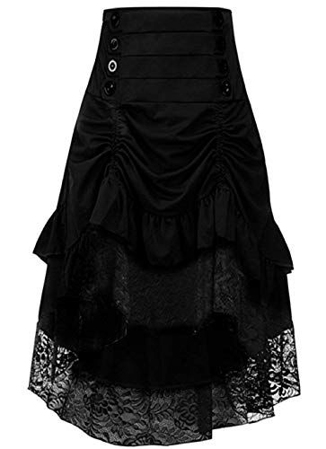 Steampunk Mode, Moda Steampunk, Victorian Skirt, Pirate Cosplay, Gothic Mode, Mode Steampunk, Steampunk Skirt, Gothic Skirt, Lace Crafts