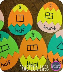 fraction review game Fractions Craft, Easter Math, Classroom Goals, Holiday Math, Fraction Activities, Classroom Board, Work Stations, Math Work, Math Tutor