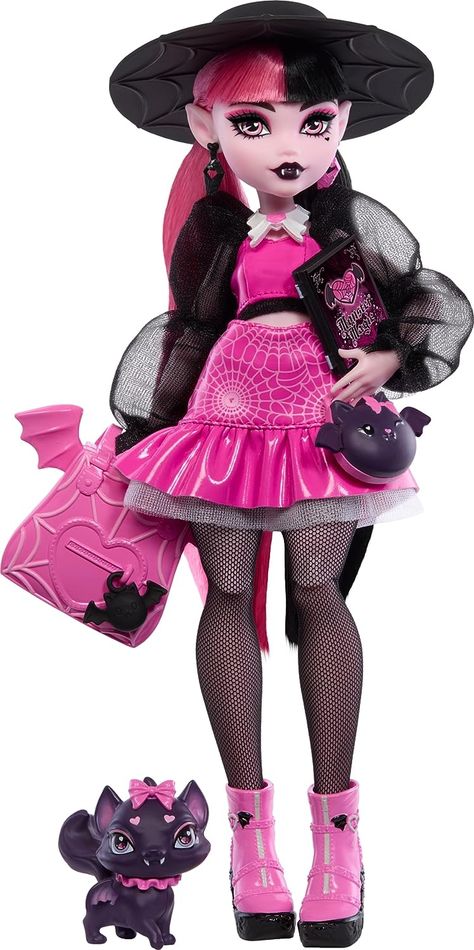 Mattel is listening to its customers, and updated (refresh) versions of the Monster High G3 basic dolls will start coming out this fall 2023.First to be released are Draculaura and Clawdeen refresh dolls, with Frankie, Lagoona and Cleo following in summer 2024.New Monster High G3 refresh dolls are Count Fabulous, Draculaura Doll, Monster High Draculaura, Bat Animal, Zombie Dolls, Pink Booties, Arte Monster High, Glossier Pink, Black Stockings