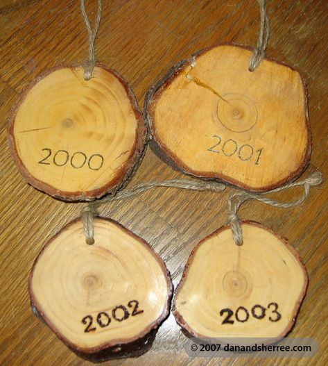 So cool...ornaments made from the stump of the christmas tree...would be a cute idea for a "our first christmas" ornament or for the following years love it :) Tree Trunk Ideas, Tree Stump Ideas, Make An Ornament, Stump Ideas, Trunk Ideas, Best Christmas Tree, Our First Christmas Ornament, Cool Christmas Trees, Tree Stump