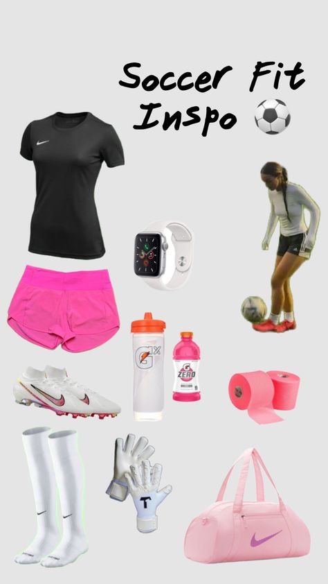 Soccer Fit Inspo #fyp #soccer #shufflefyp #soccerfitinspo Soccer Outfits For Practice Winter, Soccer Needs, Soccer Outfits For Practice, Soccer Practice Outfits, Soccer Game Outfit Women, Soccer Fits, Soccer Fit, Soccer Game Outfits, Soccer Girls Outfits