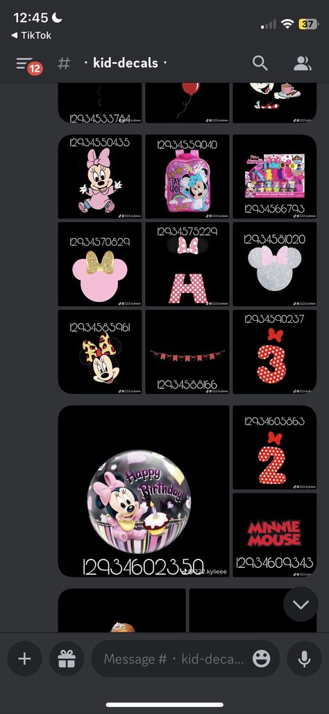 Happy Birthday Bloxburg Codes, Minnie Mouse Codes For Bloxburg, Mickey Mouse Decal Codes Bloxburg, Bloxburg Paw Patrol Decal Codes, Bluey Decals Bloxburg, Bloxburg Gender Reveal Codes, Bloxburg Party Ideas, Bloxburg Birthday Party Decals, Birthday Decals Bloxburg