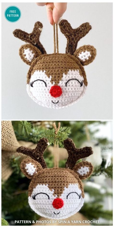 Crocheted Christmas, Crochet Tree, Keychain Ideas, Keychain Craft, Christmas Yarn, Crochet Ornaments, Crochet Amigurumi Free Patterns, Holiday Crochet, Crochet Christmas Ornaments