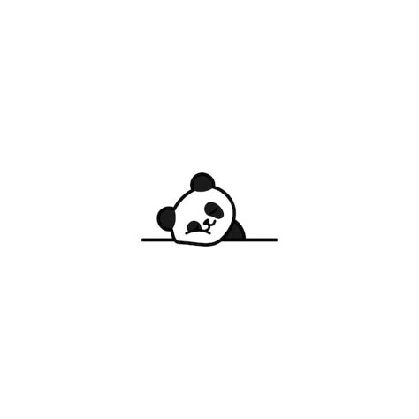 Little Panda Tattoo, Tiny Panda Tattoo, Simple Panda Tattoo, Mini Panda Tattoo, Cute Panda Pfp, Tattoo Ideas Panda, Tato Idea, Cute Panda Tattoo, Panda Tattoo Ideas