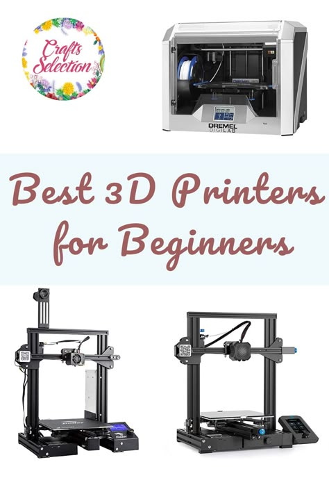 Today, the best 3D printers for beginners are capable of doing a lot more than just regular 3D printing. Whether you are buying for yourself to start a new hobby or as your kids’ pastime, Crafts Selection has rounded up some of the best entry-level 3D printers out there. Check out the reviews of each model and choose the one that fits your needs. Things You Can Make With A 3d Printer, 3d Printing Beginner, 3d Printing For Beginners, 3d Printing Ideas Useful, Arts And Craft Room, Best Laser Printer, 3 D Printer, Headwrap Hairstyles, Christmas Giving