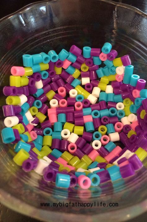 Melted Bead Bowl, Bead Bowl, Kiwi Crate, Mixed Media Art Projects, Melting Beads, Perler Bead, Arts And Crafts For Kids, A Butterfly, Crafty Stuff