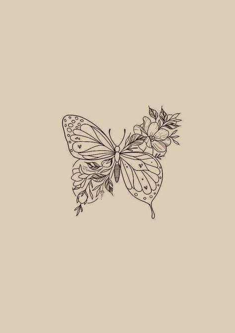 Tatoos Aesthetic, Tattoo Sparkle, Borboleta Tattoo, Basic Tattoos, Small Butterfly Tattoo, Insect Tattoo, Henna Tattoo Designs Hand, Small Pretty Tattoos, Tasteful Tattoos