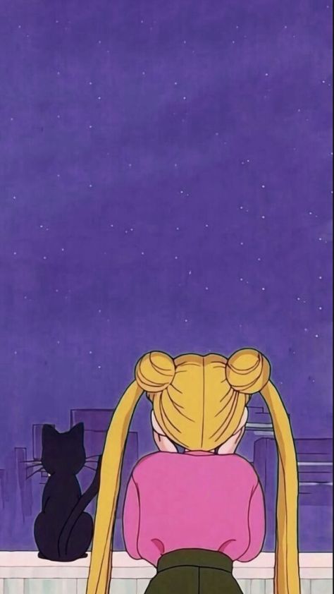 Wallpaper Light Purple, Sailor Moon Background, Sailor Moon Screencaps, Wallpaper Light, 90s Wallpaper, Scene Wallpaper, Sailor Moon Stars, Happy Wallpaper, Sailor Moon Fan Art