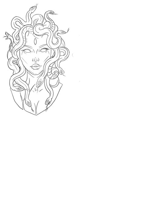 Medusa Tattoo Design Stencil, Medusa Line Tattoo Design, Medusa Tattoo Unique, Lowkey Medusa Tattoo, Medusa Tattoo Ideas For Women, Unique Medusa Tattoo On Thigh, Medusa Tattoo Ribs, Line Work Tattoo Design Drawings, Madusa Drawings Simple Tattoo