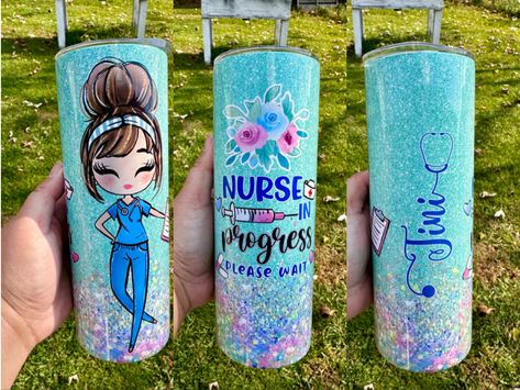 Nurse In Progress, Pickle Gifts, Nurse Tumbler, Pharmacist Gift, Medical Student Gift, Nursing Student Gifts, Future Nurse, Doctor Gifts, Nursing Student