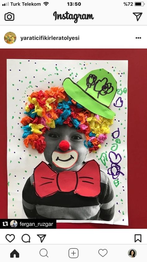 Circus Theme Preschool Activities, Carnival Theme Crafts, Circus Theme Crafts, Circus Crafts Preschool, Preschool Circus, Circus Activities, Carnival Activities, Clown Crafts, Carnival Crafts