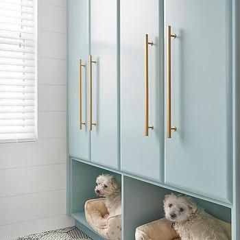 Laundry Room Chandelier - Transitional - Laundry Room - Sherwin Williams Breaktime - Erin Gates Design Built In Dog Bed, Blue Laundry Rooms, Laundry Room Storage Shelves, Room Storage Diy, Laundry Room Cabinets, Mudroom Laundry, Laundry Mudroom, Dog Room, Mud Rooms