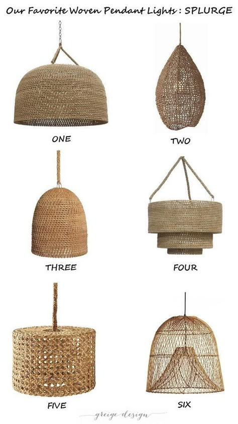 Rattan Pendant Lighting, Lights Over Island, Greige Design, Lighting Wedding, Boho Lighting, Current Design Trends, Basket Lighting, Rattan Pendant, Bamboo Pendant Light