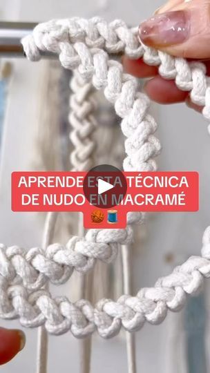 Macrame Patterns, Macrame, Crochet Patterns, Weaving, Media, Crochet, Pattern, On Instagram, Instagram