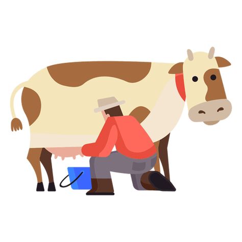 Cow milking illustration #AD , #Ad, #SPONSORED, #illustration, #milking, #Cow Cow Milk Illustration, Milk Cow Illustration, Milk Branding, Cheese Vector, Milk Illustration, Milking Cow, Milk Package, Cow Milking, Milk Bucket