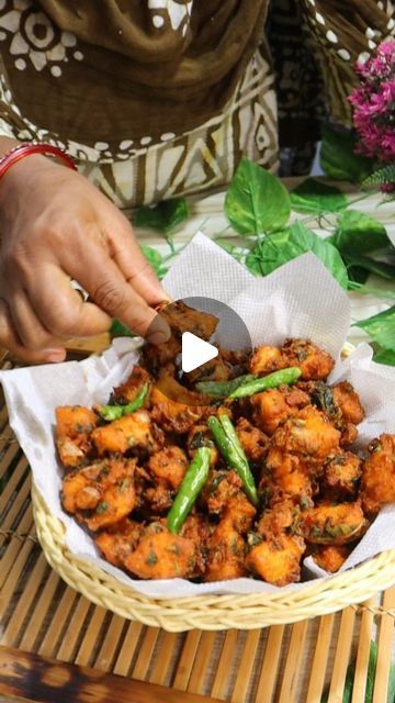 Chicken Pakoda Recipe, Street Food, Chicken, Snacks