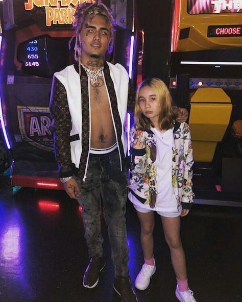 When is little girl bad like Lil Pump Lil Pump Jetski, Fuzzy Navel, Lil Tay, At Home Outfits, Lil Skies, Lil Pump, Flirting Moves, Dating Pictures, Girls Uniforms