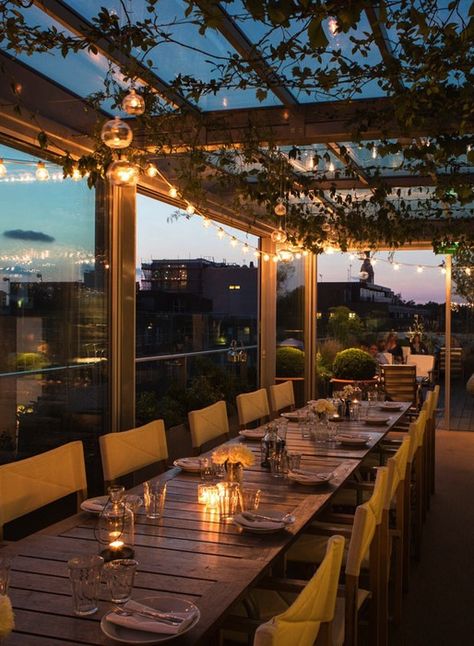 BOUNDARY ROOFTOP BAR & GRILL – LONDON, ENGLAND London Rooftop Bar, London Rooftop, Hotel Rooftop Bar, London Rooftops, Bar Deco, Living Pool, Architecture Restaurant, Best Rooftop Bars, Rooftop Bars