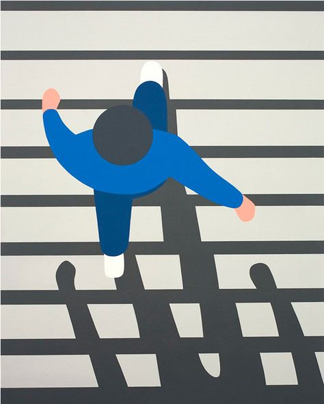 VUE DU DESSUS Geoff Mcfetridge, Graphics Illustration, Illustrations And Posters, Graphic Arts, Art And Illustration, Illustration Inspiration, Art Show, Illustrations Posters, Art And Design