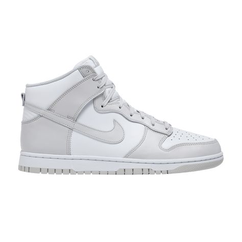 Mens Grey Shoes, Nike High, Nike Models, Nike Dunk High, Dunk High, High Shoes, Sneaker Games, Grey Sneakers, Grey Nikes