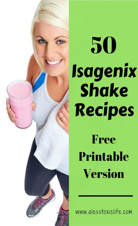 50 Isagenix Shake Recipes with printable version to download. Isagenix Shake Recipes, Isagenix Snacks, Isagenix Shakes, Isagenix Cleanse, Nutritional Cleansing, Gado Gado, Healthy Shakes, Best Blenders, Protein Shake Recipes