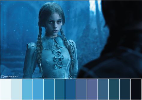 Scary Color Palette, Horror Palette, Horror Color Palette, Cinematic Color Palette, Harry Potter Color Palette, Cinema Palettes, Film Composition, Harry Potter Colors, Movie Color Palette