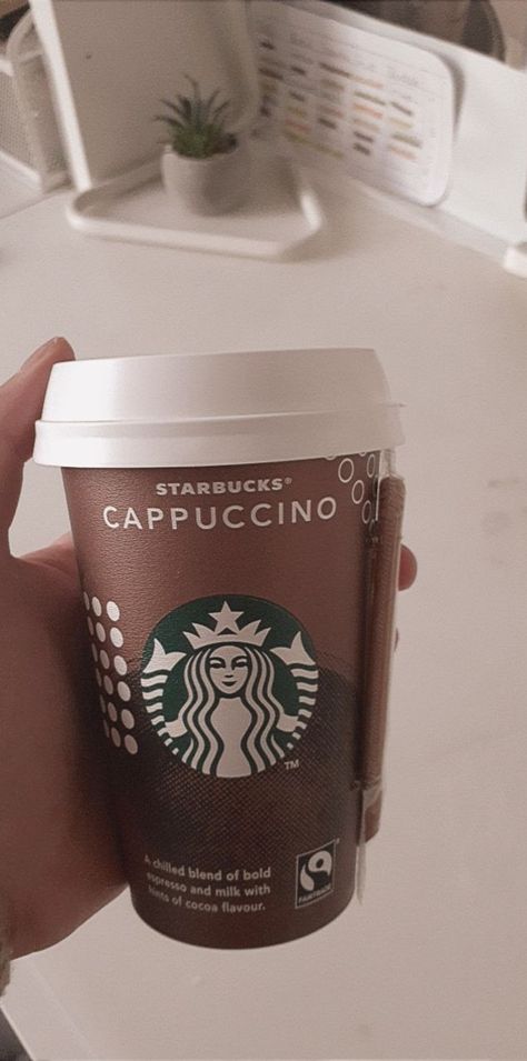 Starbucks Cappuccino, Flavored Milk, Starbucks Hot, Hot Coffee, Cappuccino, Espresso, Cocoa, Coffee Cups, Milk