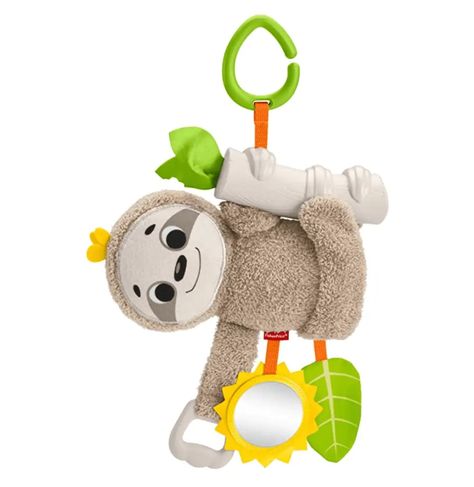 Baby Stroller Toys, Fisher Price Baby Toys, Baby Car Toy, Car Seat Toys, Fisher Price Baby, Best Baby Toys, Car Seat Stroller, Baby Sloth, Stroller Toys