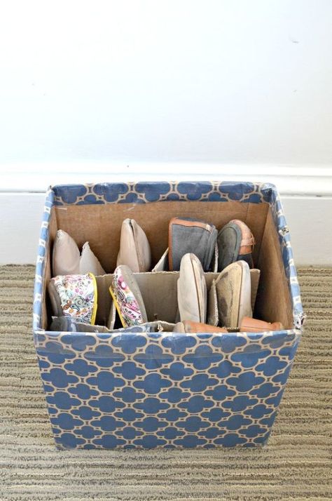 spring cleaning diy shoe storage hack, cleaning tips, storage ideas Shoe Storage Hack, Shoe Rack Hacks, Diy Shoe Box, Shoe Storage Hacks, Shoe Box Diy, Diy Shoe Storage, Cleaning Diy, Diy Shoe Rack, Dorm Storage