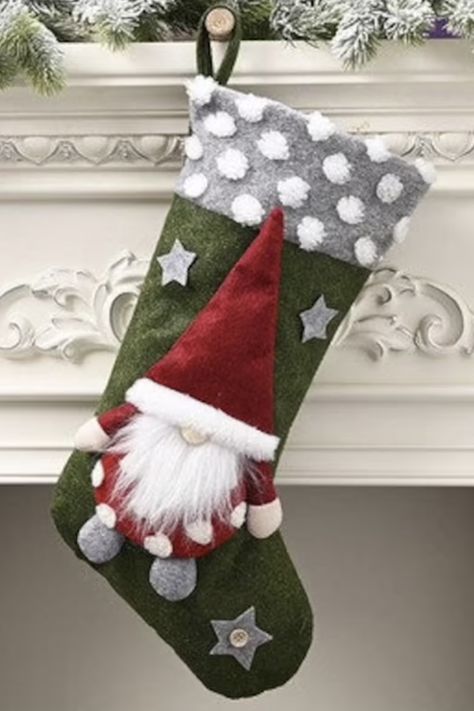 Christmas Socks Gift, Unique Christmas Stockings, Christmas Decora, Christmas Stocking Kits, Christmas Clearance, Stocking Ornament, Christmas Hanging Decorations, Hanging Stockings, Stocking Gifts