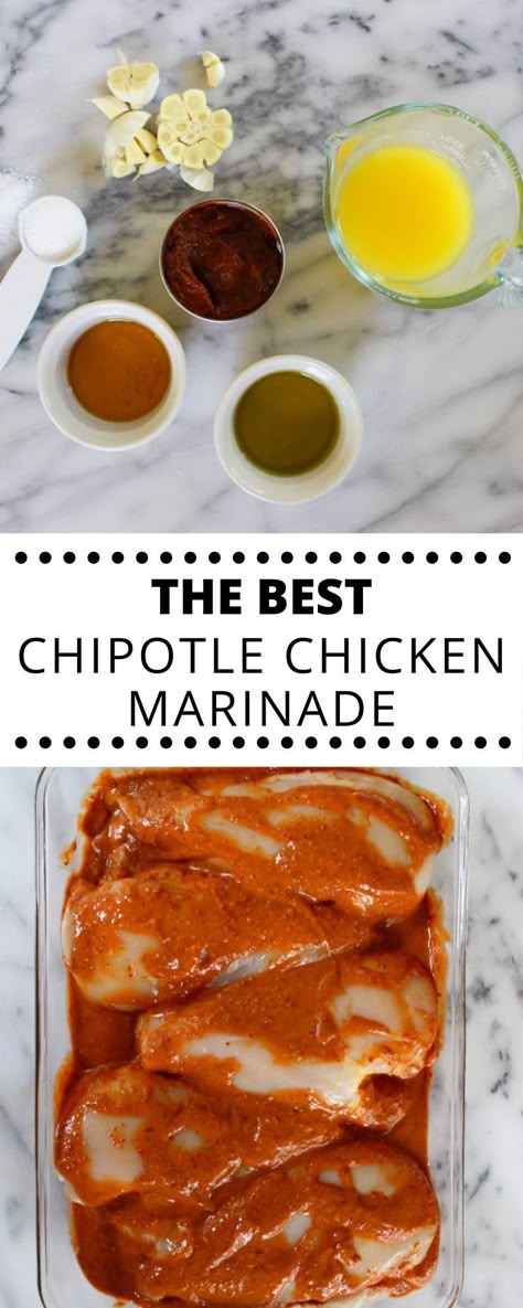 Chicken With Adobo Peppers, Adobe Chipotle Chicken, Chipotle Chicken Marinade Copycat, Chicken Chipotle Marinade, Grilled Adobo Chicken, Chicken In Adobo Sauce Chipotle, Chipotle In Adobo Chicken, Adobo Pepper Recipe, Chipotle Pepper Chicken Marinade