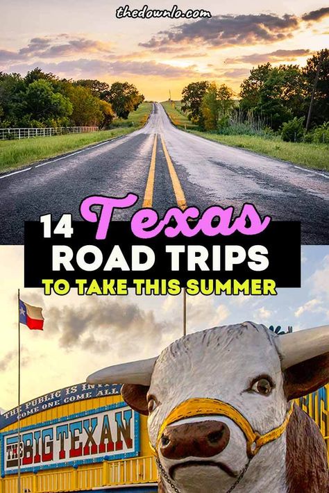 Texas road trip ideas. From east to west, the best destinations and places to visit in the Lonestar State. Add these weekend getaways to your travel bucket lists ASAP for places to go in Texas, the South and beyond -- all within a six hour drive. Summer road trips with kids, couples and friends from Houston, Dallas, Austin, San Antonio and beyond to Texas Hill Country, the beach, Marfa, Big Bend, and more. #tx #roadtrip #travel Texas Road Trip Ideas, Places To Go In Texas, Texas Road Trips, Road Trips With Kids, Texas Road Trip, Trips With Kids, Explore Texas, Texas Roadtrip, Road Trip Packing