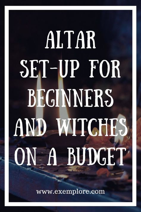 Altar Placement, Budget Witchcraft, Altar Setup, Wicca For Beginners, Witchcraft Spells For Beginners, Witchcraft Altar, Altar Tools, Green Witchcraft, Witchcraft Books