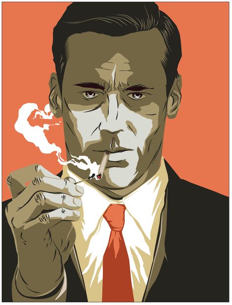 Matt Taylor Don #Draper for TimeOut #MadMen #TV #illustration #art Mad Men Don, Mad Men Don Draper, Matt Taylor, Mad Men Party, Don Draper, Classic Comic Books, Man Illustration, Comic Style, Art Et Illustration