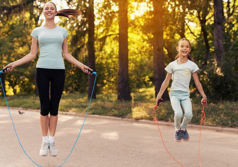 5 Reasons to Begin a Jump Rope Workout Outdoor Games To Play, Skipping Rope, Jump Rope Benefits, Rope Exercises, Rope Training, Games To Play With Kids, Jump Rope Workout, Plyometric Workout, Hamstring Stretch