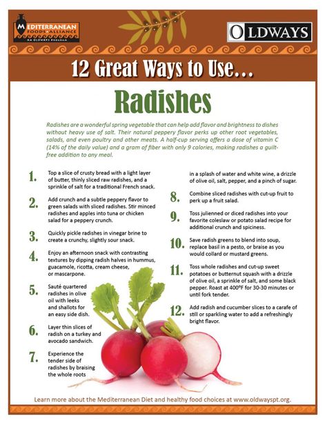 Mediterranean Pyramid, Benefits Of Radishes, Radishes Benefits, Health Benefits Of Radishes, Yummy Vegetables, Cultural Food, Vegetable Benefits, Zone Diet, Radish Recipes