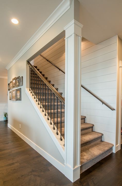 Basement Stairway, Basement Living Room, Basement Staircase, Stairs Renovation, Dream Basement, Basement Remodel Diy, Basement Living, Mt Baker, Basement Inspiration