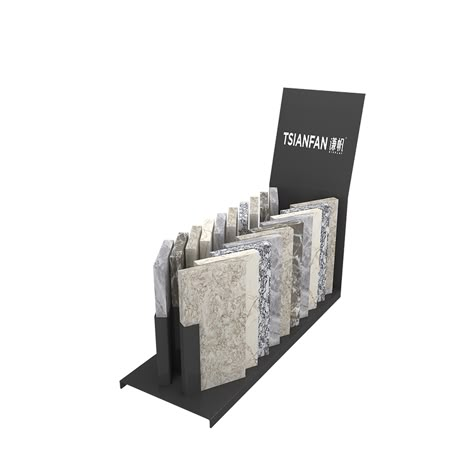 Quartz Stone Display Sample Rack Marble Sample, Library Storage, Table Display Stand, Marble Showroom, Marble Display, Table Top Display Stand, Stacked Stone Panels, Stone Counter, Tile Display