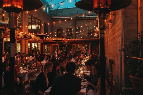 Dinner at Foreign Cinema // San Francisco wedding Foreign Cinema San Francisco, San Francisco Wedding Venues, Kate Harrison, Nola Wedding, Cinema Wedding, African American Weddings, San Francisco Wedding, Places To Get Married, Restaurant Wedding