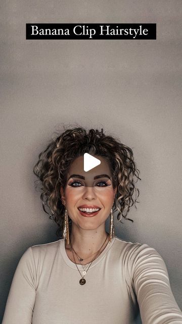 Nikita Berkhout | Creator on Instagram: "Banana Clip Hairstyle 👉Comment link if you want the link for the banana clip #hairstyles #winterhairstyles #easyhair #curlyhairstyle #exploremore #explorepage #viral #krullen #curlyhair #wavyhair #curlytutorials #easyhairstyle #easyhairstyles #curlyhairstyles #curlygirl #trendinghair #hairtutorial #hair #fy #hair #hairstyle #hairstyles #trendinghair" Banana Clip Curly Hair, Banana Hair Clip Hairstyles, Clip Curly Hair, Banana Clip Hairstyles, Hair Clip Hairstyles, Clip Hairstyle, Curly Hair Accessories, Banana Hair Clips, Bobby Pin Hairstyles