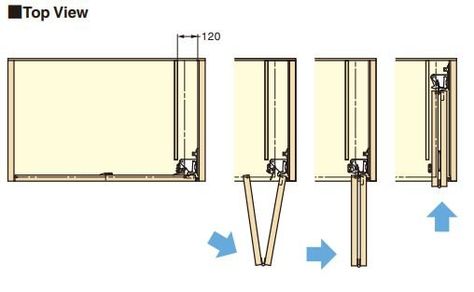 LAMP Sugatsune Folding Pocket Door System (INSET) - Building And Interiors Sliding Folding Door, Butlers Pantry Ideas, Pocket Door System, Door Folding, Sliding Folding Doors, Folding Door, The Door Is Open, Pocket Door, Building Material