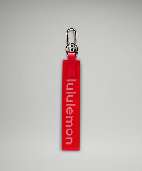 Keep your keys close at hand by clipping them to your favourite bag. Designed for Casual. Dimensions: 4.4cm x 30.5cm (1.7" x 12"). Keychain With Initials, Cute Keychains For Backpacks, Christmas List Items, Lululemon Keychain, Lululemon Never Lost Keychain, Never Lost Keychain, Yellow Keychain, Dorm Necessities, Preppy Car Accessories